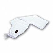 PANTALONI DA KARATE BIANCHI CON ELASTICO IN VITA COTONE 100%