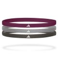 FASCE PER CAPELLI ADIDAS NERO/GRIGIO/BORDEAUX