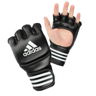 GUANTI MMA ADIDAS ULTIMATE IN PELLE NERI CON GEL