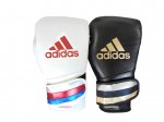 BAG MITT M/O LEATHER THUMB CUT BLACK VANDAL PRINT SIZE: L