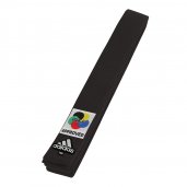 CINTURA ADIDAS ELITE WKF NERA IN COTONE 100%