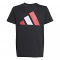 J BL TEE 160 BLACK/PURRUB/WHITE