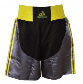 PANTALONCINI BOXE ADIDAS BLACK/SOLAR YELLOW