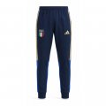 PANTALONE ADIDAS TRICOLORE FIJLKAM IN COTONE NAVY