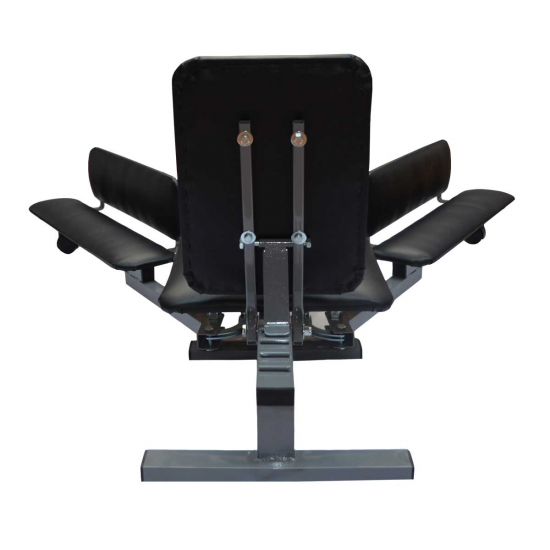 Allunga Gambe Professionale Per Stretching 180° - Attrezzo Per Fitness, Yoga E Danza Con Schienale Imbottito E Cuscini, Portata 100 Kg