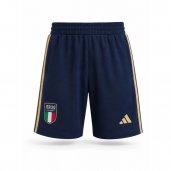 PANTALONCINO CON TASCHE ESSENTIAL TRICOLORE IN COTONE NAVY
