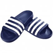 ADILETTE AQUA DKBLUE/FTWWHT/DKBLUE
