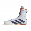 SCARPE ADIDAS BOX HOG 4 FTWWHT/DKBLUE/ROYBLU