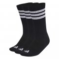 3S ESS C CRW 3P BLACK/WHITE/WHITE