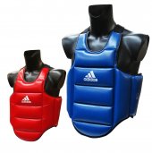 CORPETTO ADIDAS REVERSIBILE ROSSO/BLU PER COMBATTIM. IN PU