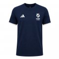 MAGLIETTA ADIDAS TECNICO FIJLKAM COTONE NAVY