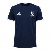 MAGLIETTA ADIDAS TECNICO FIJLKAM COTONE NAVY
