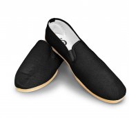 SCARPE KUNG FU IN COTONE CON SUOLA IN GOMMA