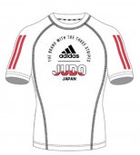 RASH GUARD ADIDAS NATIONAL TEAM JAPAN JUDO BIANCO