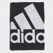 ASCIUGAMANO ADIDAS NERO/BIANCO MISURA L