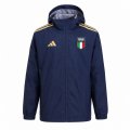 GIACCA ALLWEATHER ADIDAS FIJLKAM TRICOLORE NAVY