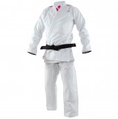 KIMONO BRAZILIAN JIU JITSU ADIDAS JJ430 CONTEST WHITE/PINK