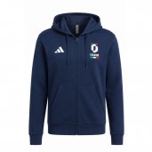 FELPA ADIDAS CON ZIP DNA FIJLKAM COTONE NAVY