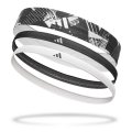 FASCE PER CAPELLI ADIDAS GRAPHIC BIANCO-NERO