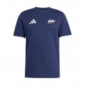 MAGLIA IN COTONE ADIDAS FPI NAVY