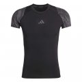 TF AOP TEE - BLACK/GRESIX