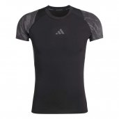 TF AOP TEE - BLACK/GRESIX