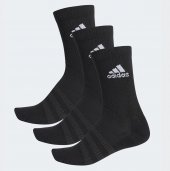 CALZE ADIDAS CUSHIONED NERE (3 PAIA)