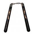 NUNCHAKU IN GOMMA PIENA CON CATENA