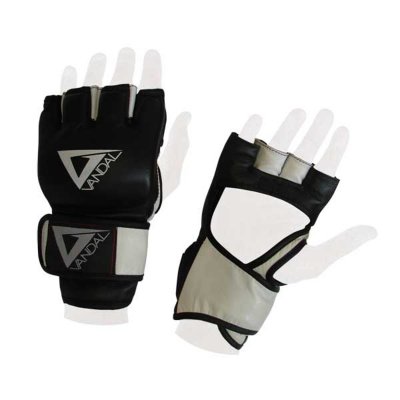 GUANTI MMA VANDAL IN PELLE CON DOPPIO VELCRO