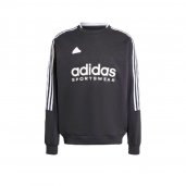 M TIRO FL CREW - BLACK/WHITE
