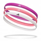 FASCE PER CAPELLI ADIDAS VIOLA/ROSA/BIANCO