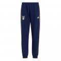 PANTALONE ESSENTIAL TRICOLORE IN COTONE NAVY