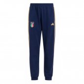 PANTALONE ESSENTIAL TRICOLORE IN COTONE NAVY