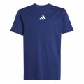 J SL TEE 160 DKBLUE/WHITE