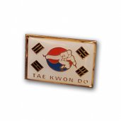 DISTINTIVO TAEKWONDO QUADRATO