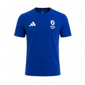 MAGLIETTA ADIDAS FIJLKAM DNA IN COTONE BLU