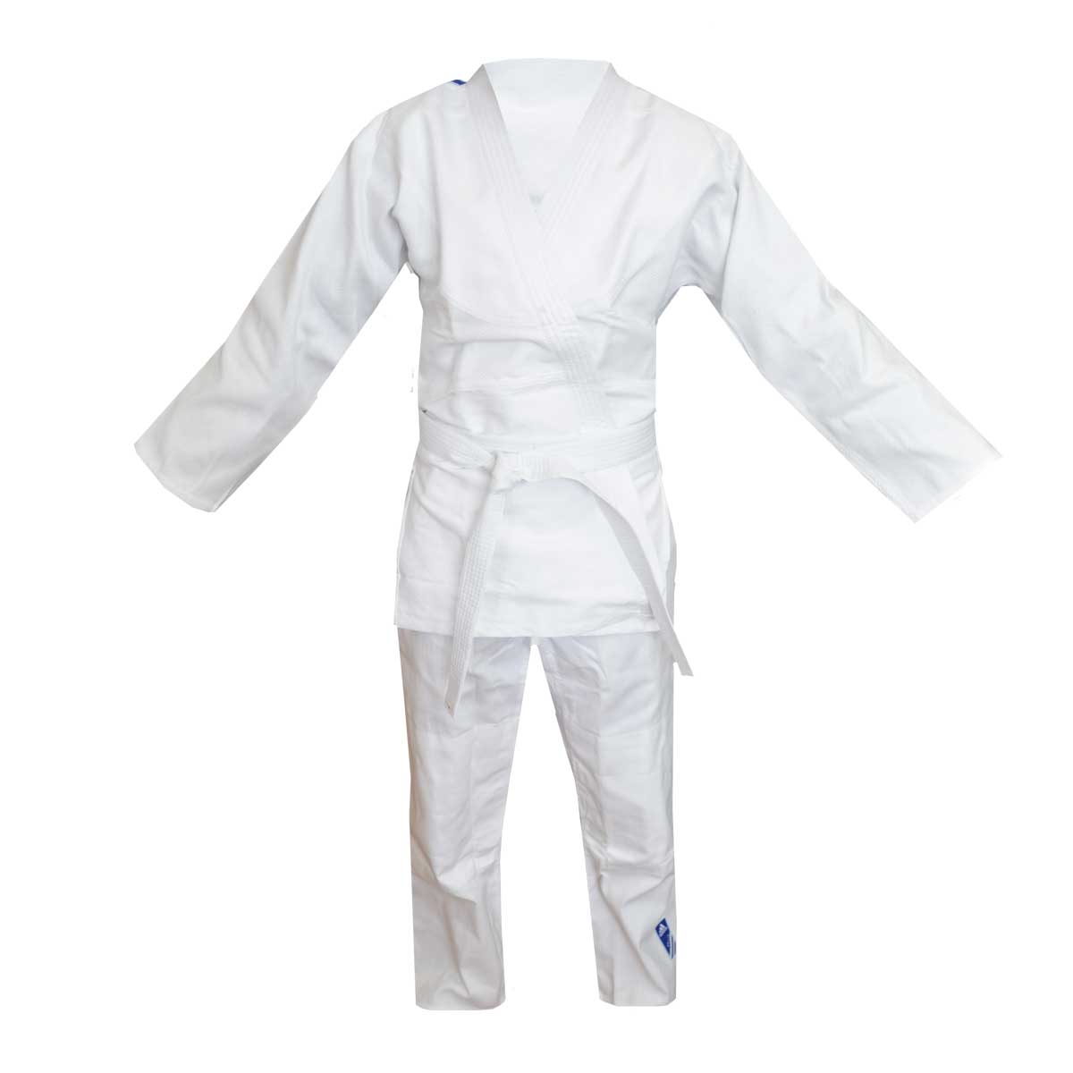 JUDOGI ADIDAS J350 IN POLYCOTTON CON CINTURA BIANCA : Budomarket.com,  articoli ed attrezzatura per allenamento, arti marziali e sport da  combattimento.