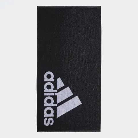 ASCIUGAMANO ADIDAS NERO/BIANCO MISURA S