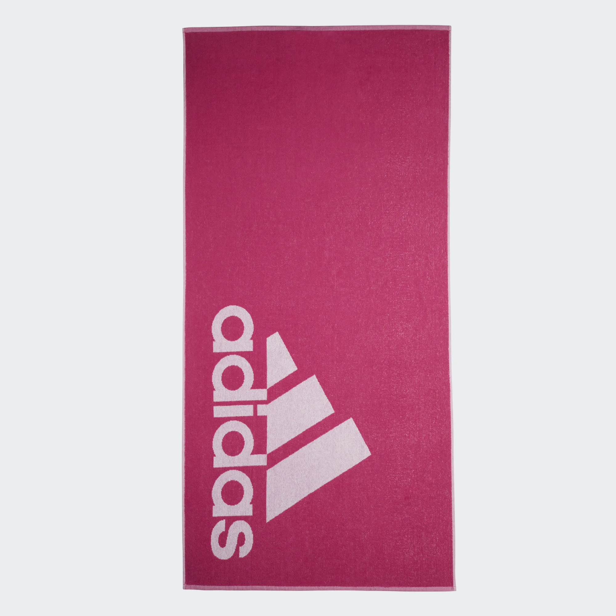 ASCIUGAMANO ADIDAS ROSA/BIANCO MISURA L