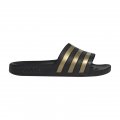 ADILETTE AQUA CORE BLACK/GOLD MET./CORE BLACK  ADILETTE AQUA CORE BLACK/GOLD MET./CORE BLACK